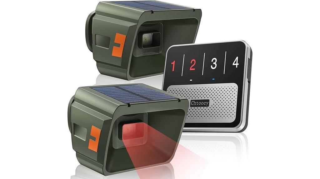 wireless solar motion sensor