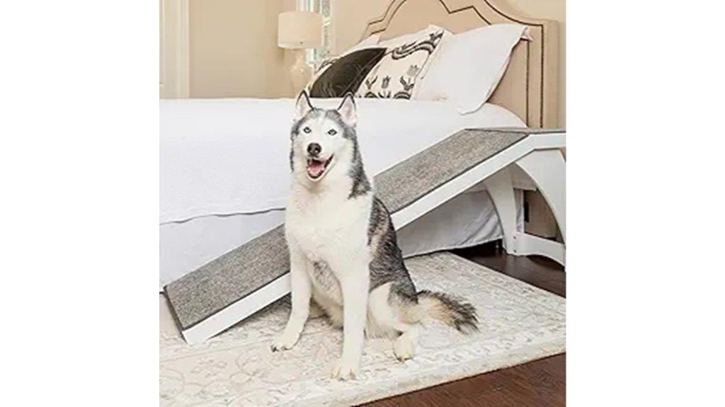 wooden pet bed ramp