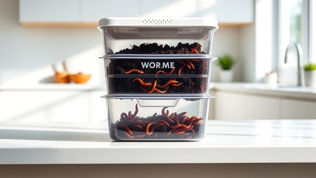 worm bin size durability