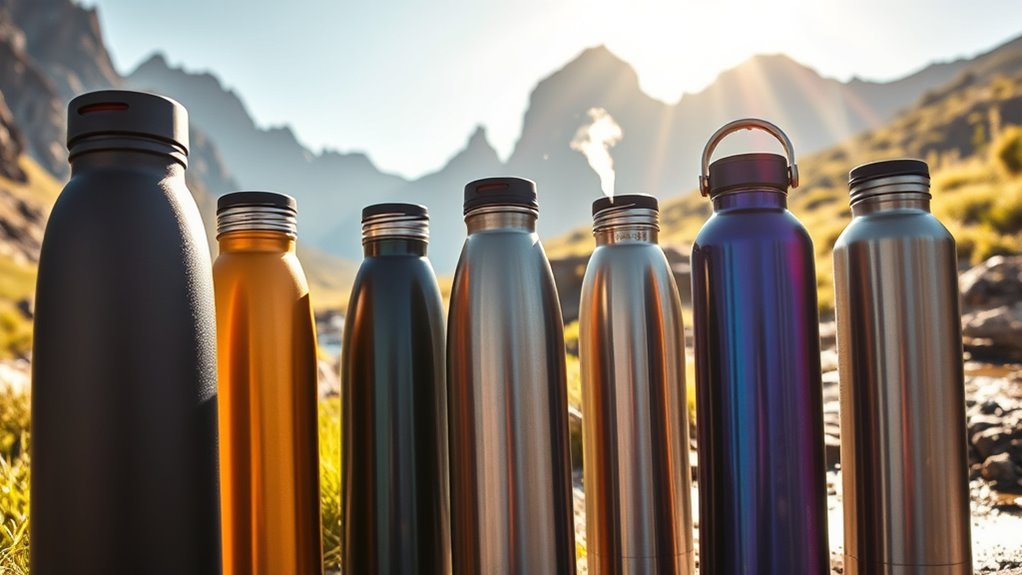 choosing hiking water bottles