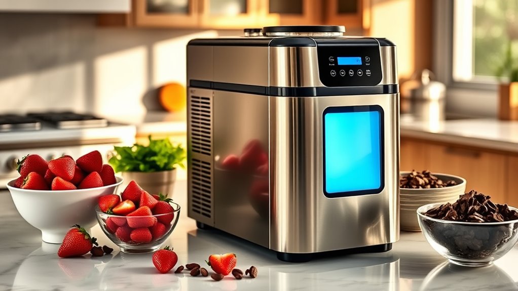 choosing suitable high end ice cream makers