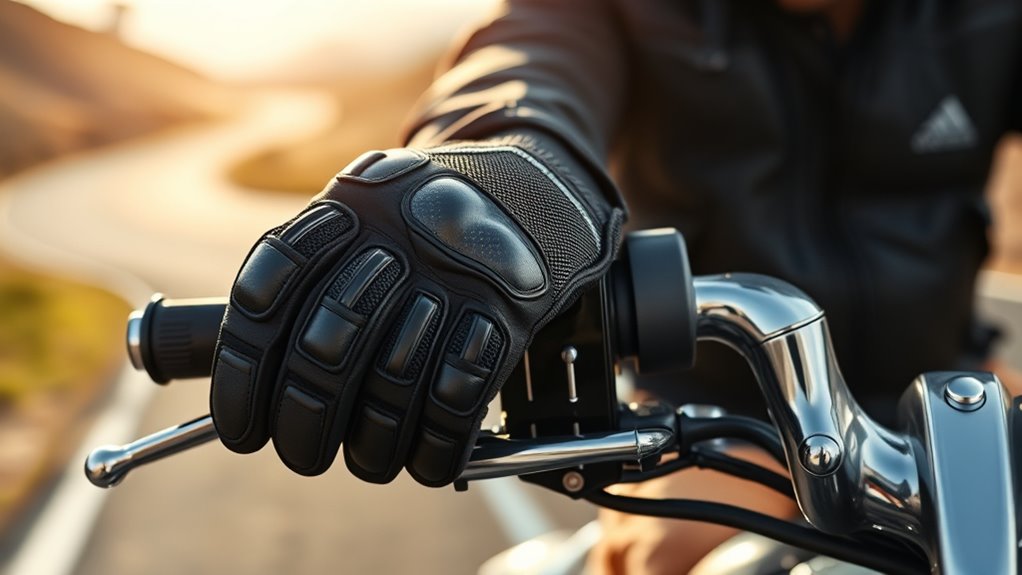glove features for safety