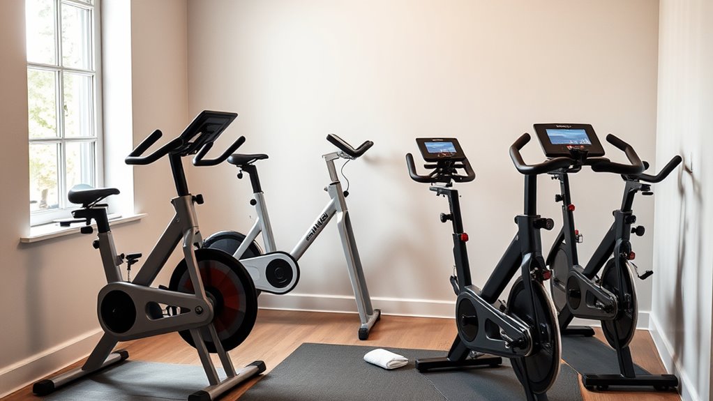 indoor cycling bike features