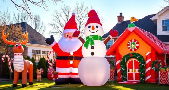 large holiday inflatable decorations