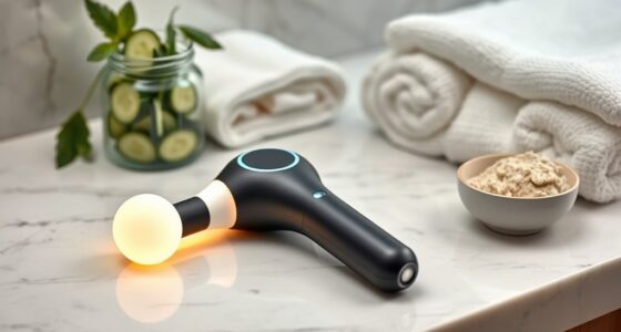 luxury at home facial cleansing
