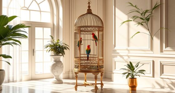 luxury bird cage selection