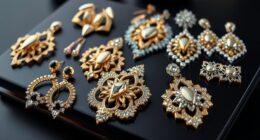 luxury bold earring collections