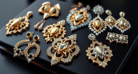 luxury bold earring collections