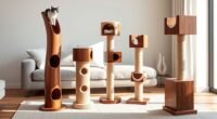 luxury cat scratching posts