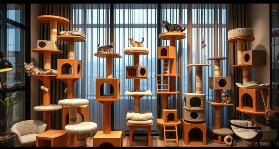 luxury cat tree selection