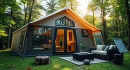 luxury durable camping tents