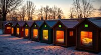 luxury heated outdoor pet shelters