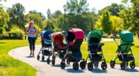 luxury jogging stroller options