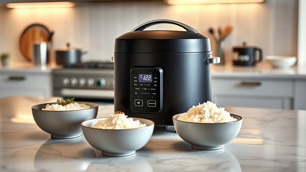 luxury rice cooker features