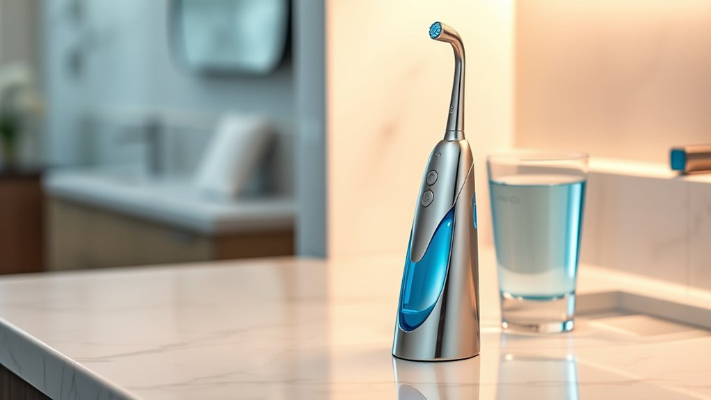 luxury water flosser features