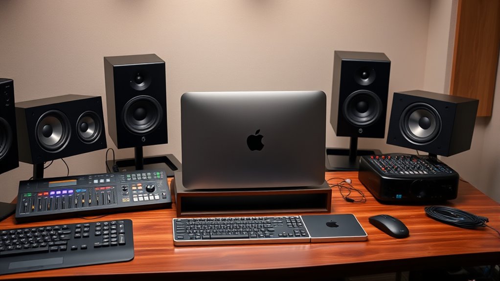 mac studio audio production considerations