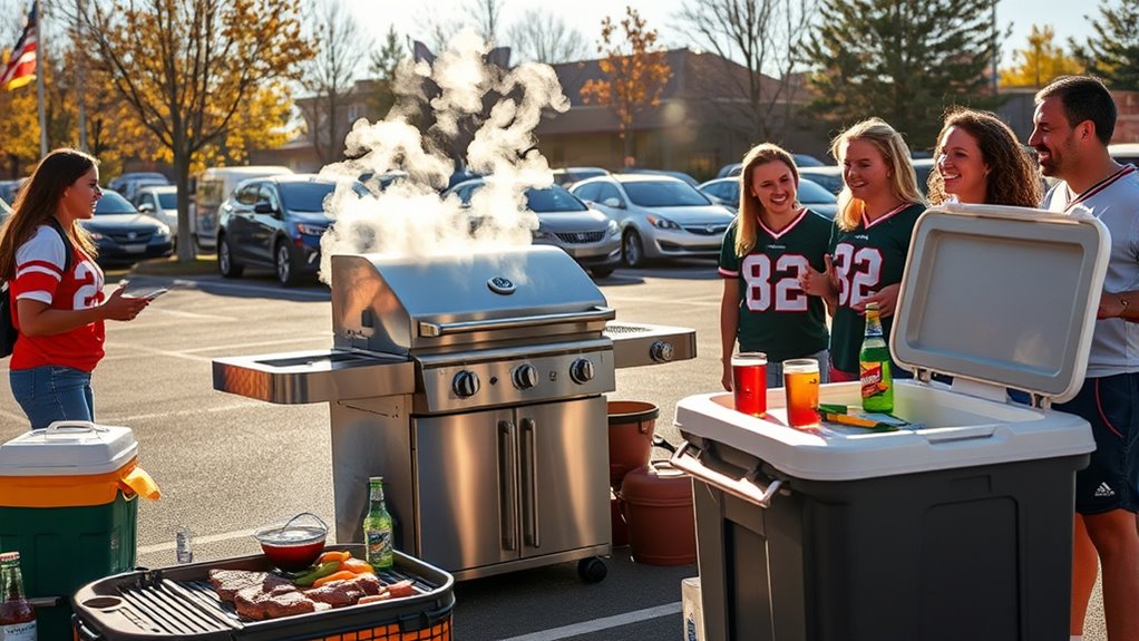 premium tailgating grill choices