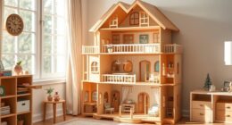 premium wooden dollhouse sets