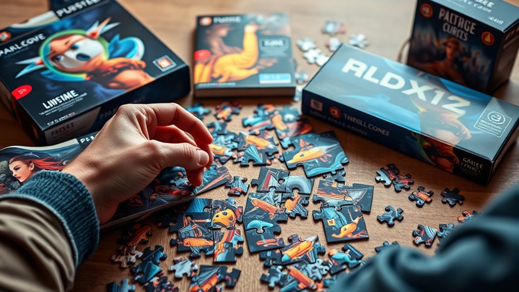 puzzle game selection criteria