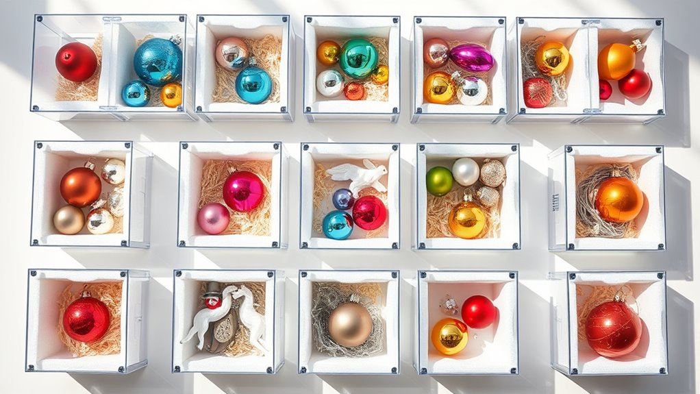 secure drop proof ornament storage