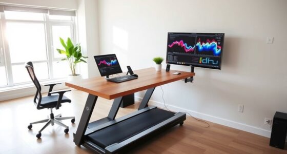 smart treadmill desk setups