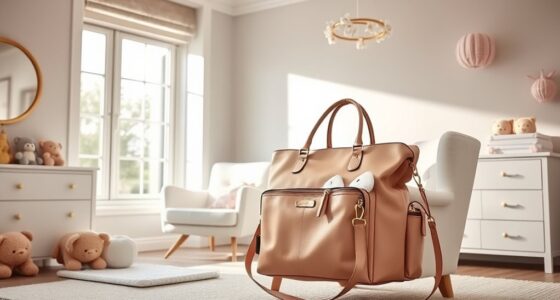 stylish and functional diaper bags