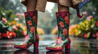 stylish functional rain boots