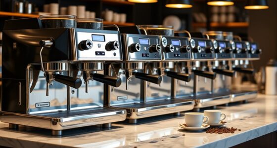 top espresso machines with grinders