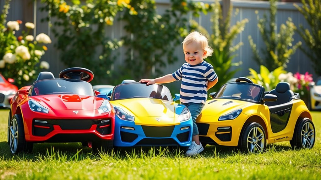 top toddler electric cars