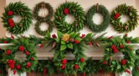 top wreaths garland sets