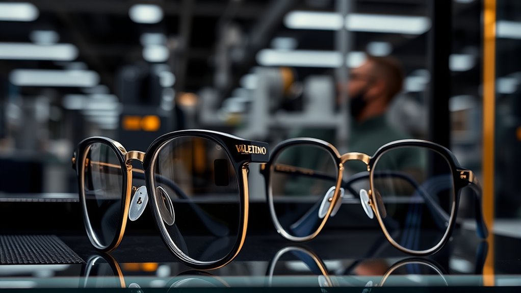 valentino eyewear licensing partnership