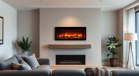 ventless electric fireplace options