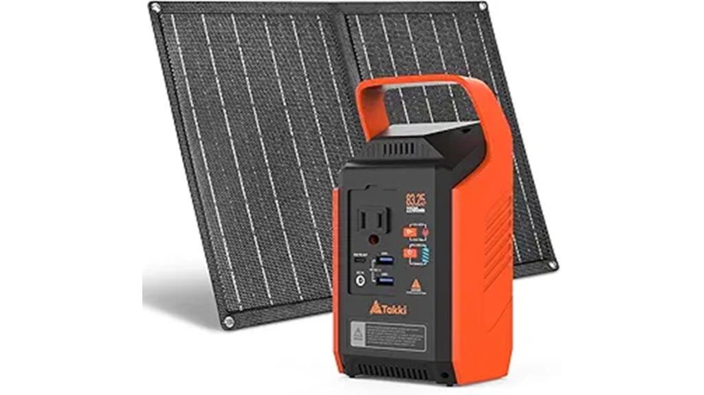 120w solar generator pack