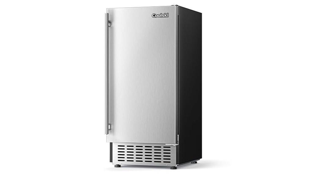 15 inch commercial ice maker