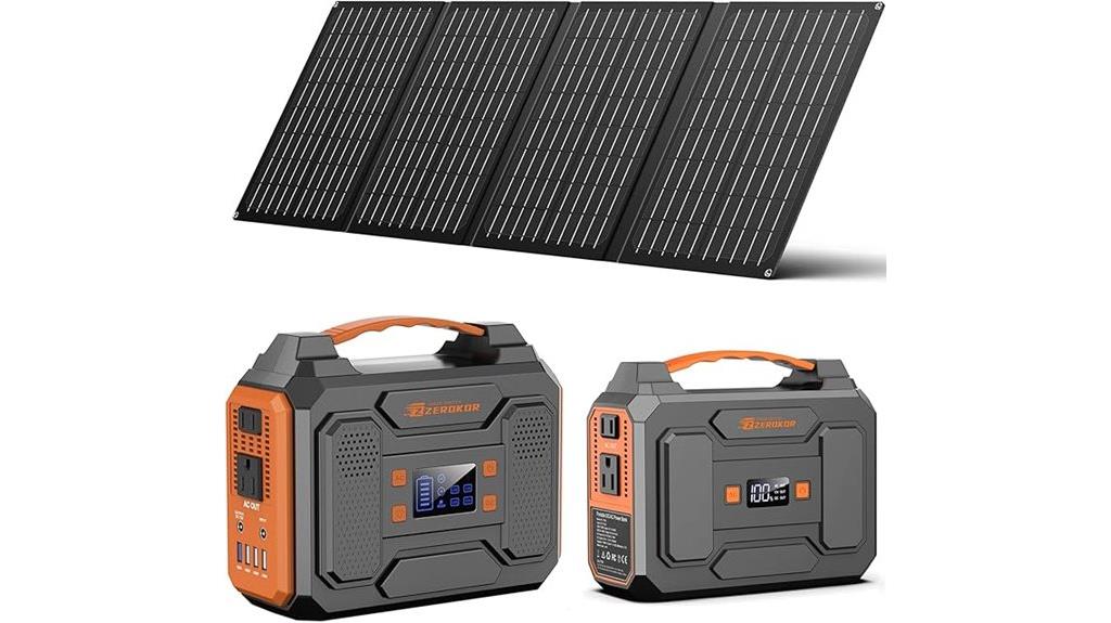 300w portable solar power