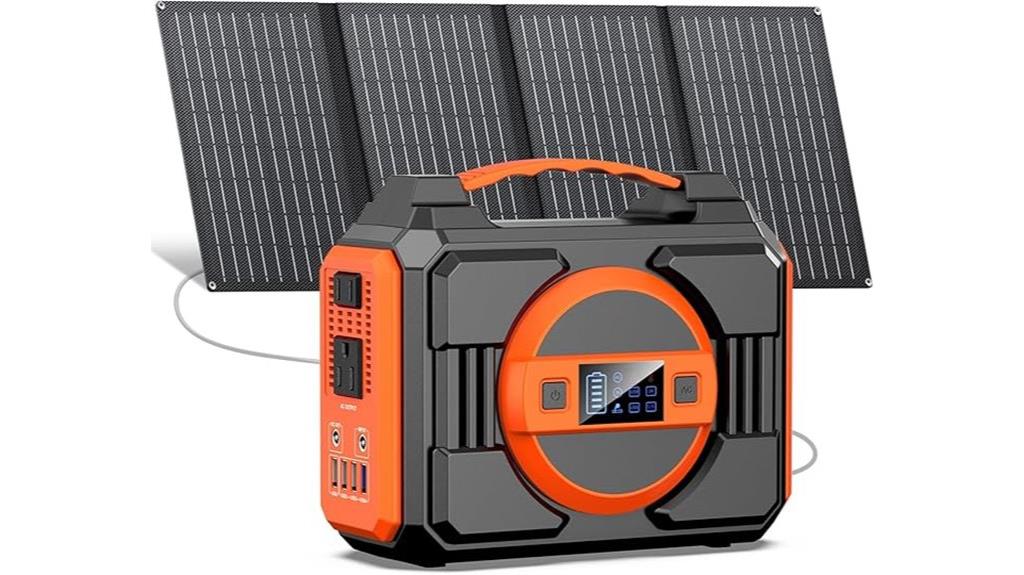 300w solar generator kit