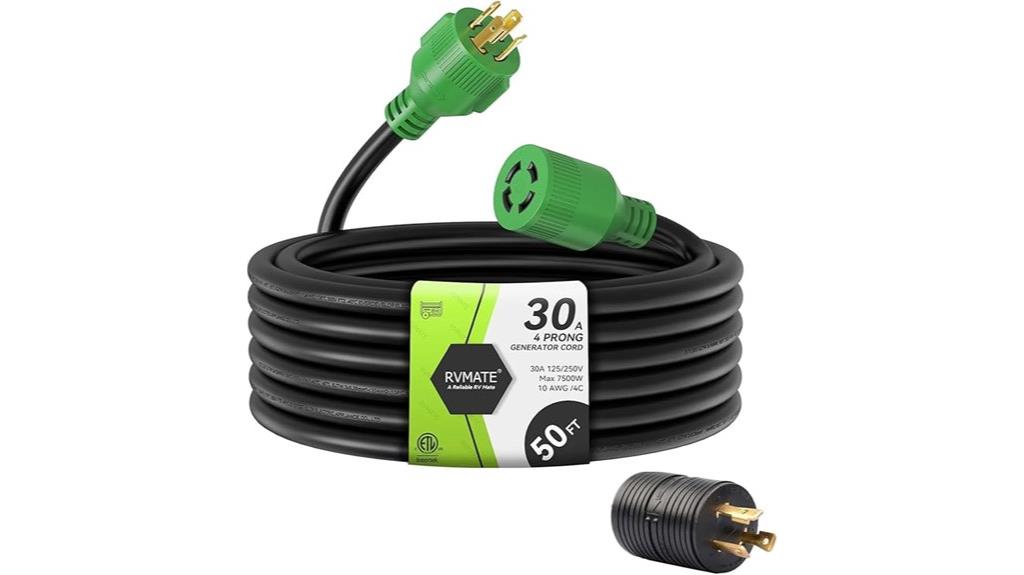30 amp 50 foot extension