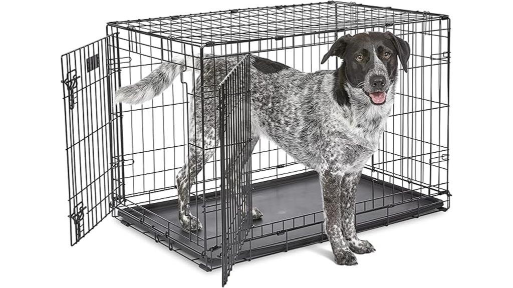 36 inch foldable dog crate
