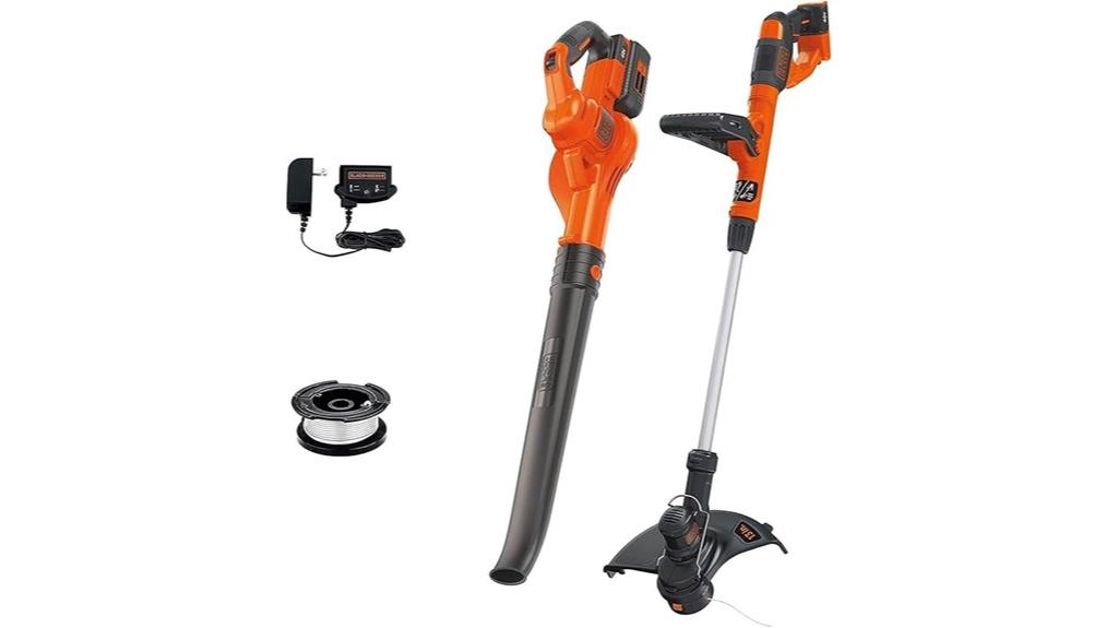 40v cordless blower weeder combo