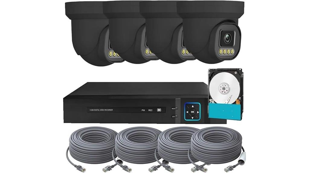4k nvr poe camera