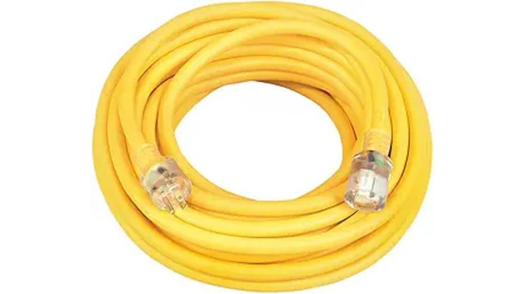 50ft outdoor yellow extension