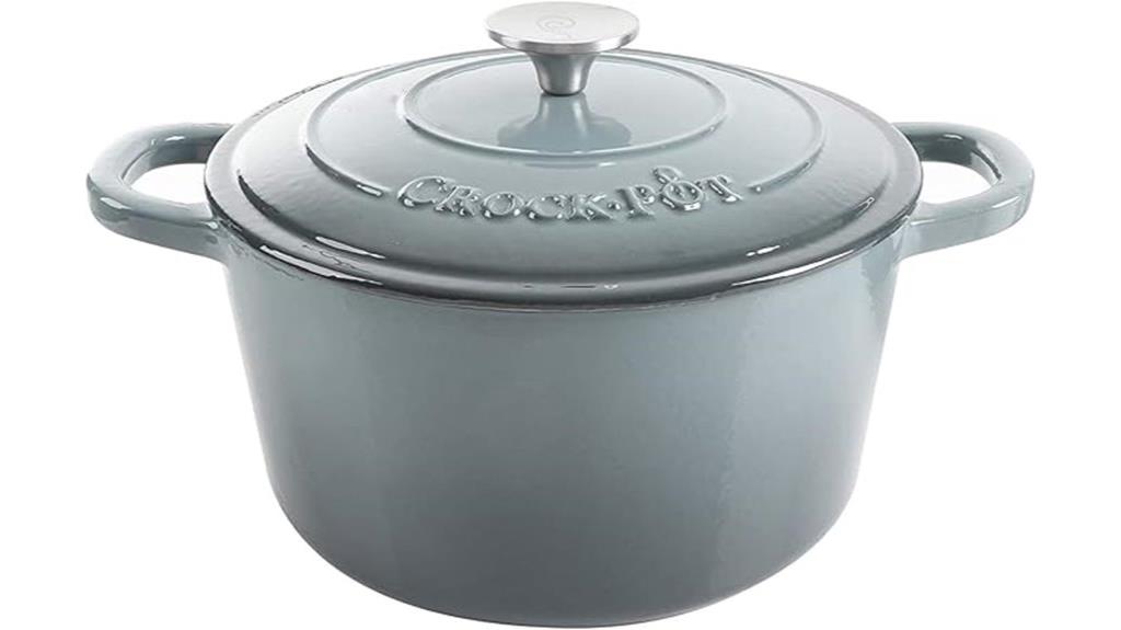 7 quart slate gray dutch oven