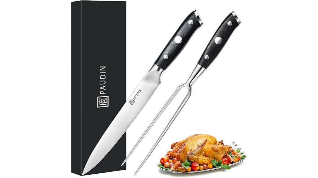 8 inch ergonomic carving knife