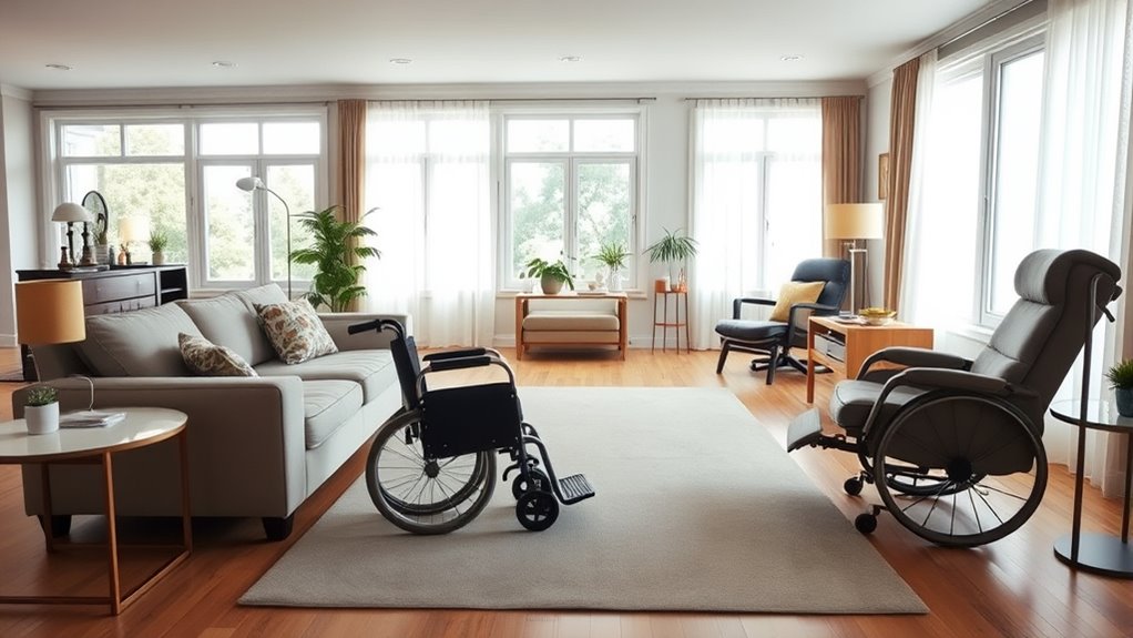 accessible comfortable seating arrangement