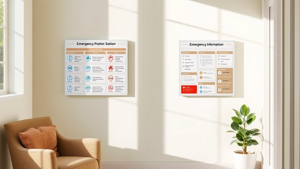 accessible emergency information stations