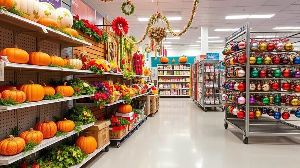 accessible festive decoration displays