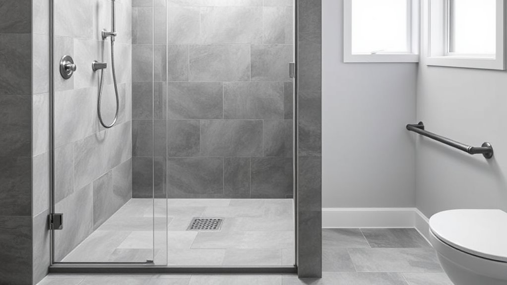 accessible safe shower design