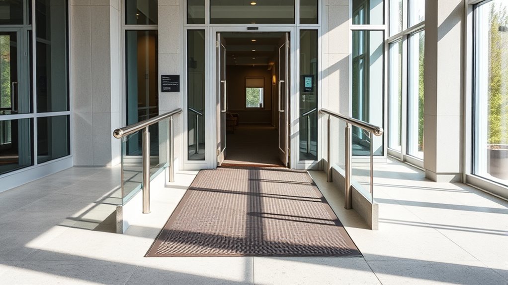 accessible safe well lit entryways