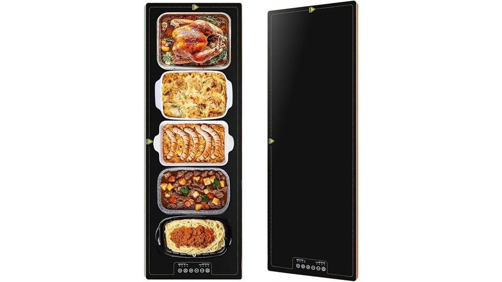 adjustable buffet food warmers