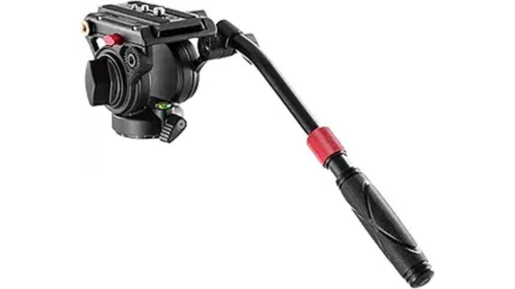 adjustable fluid head tripod